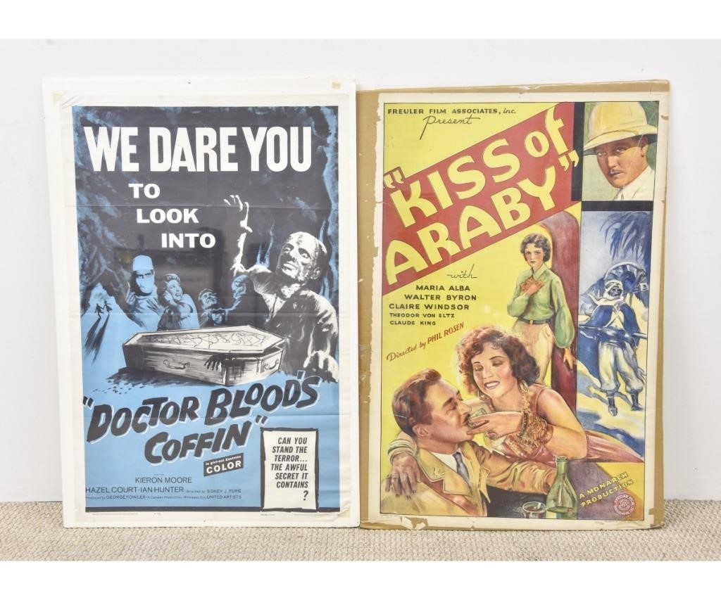 Two large movie posters Kiss 28ad1b