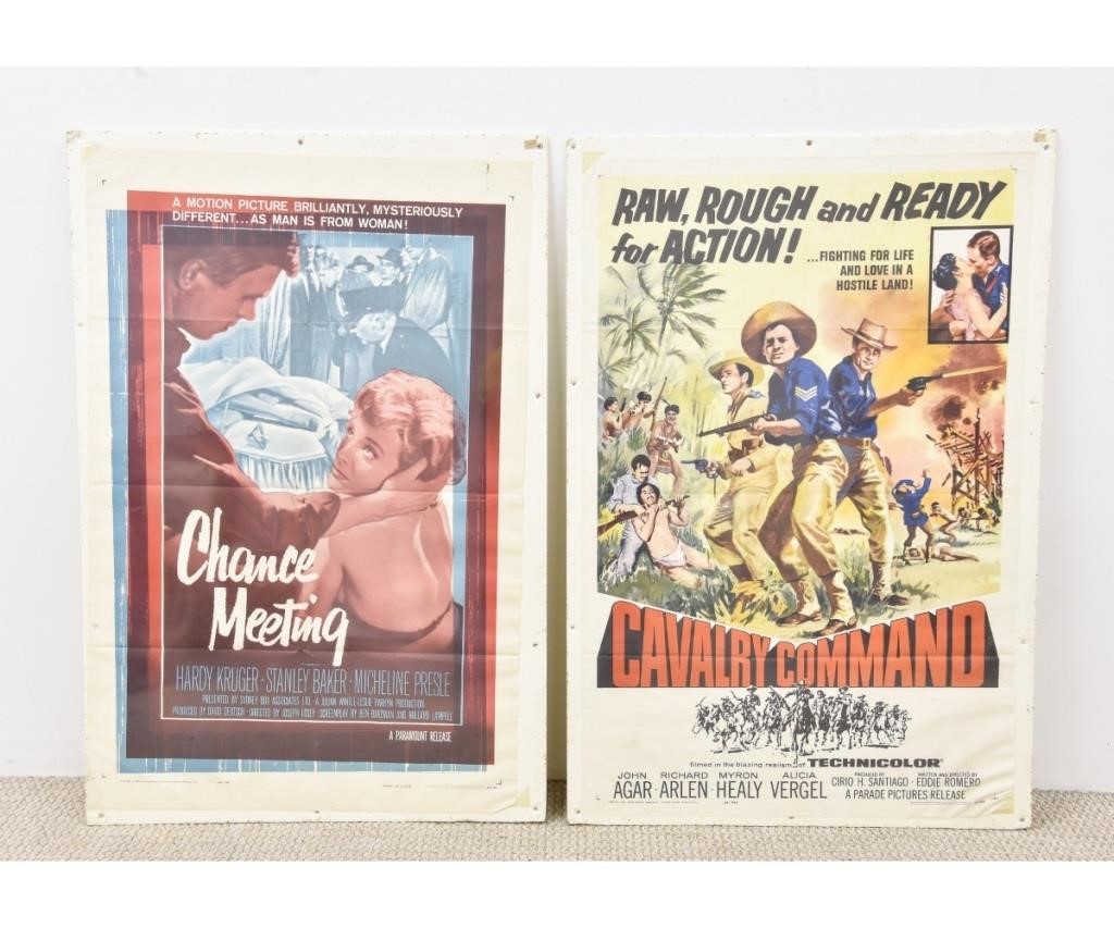 Two large movie posters Chance 28ad1e