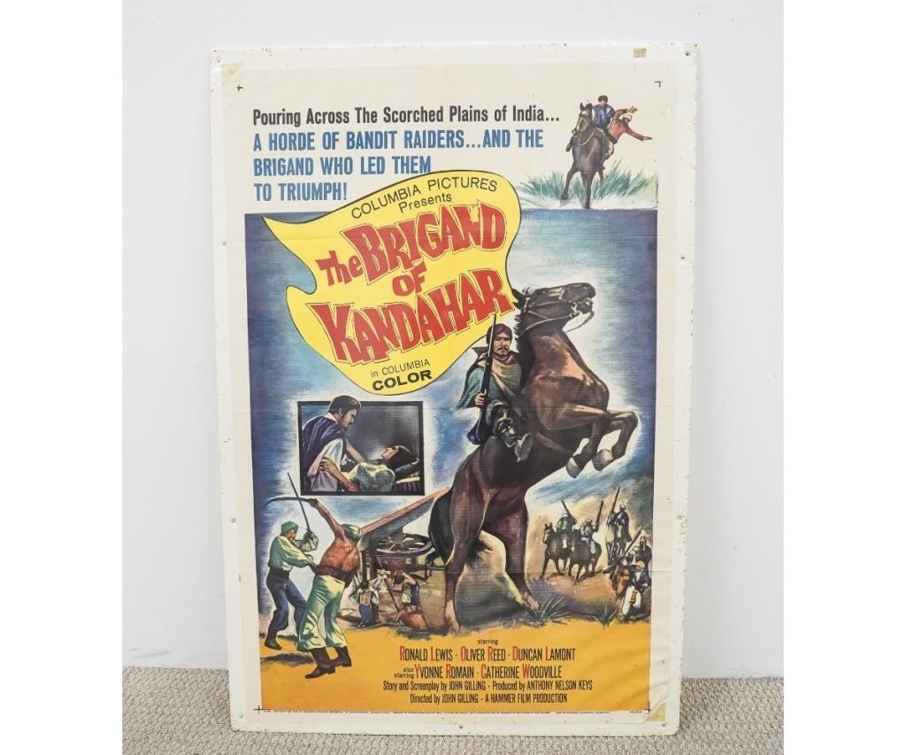 Movie poster advertizing The Brigand 28ad4f