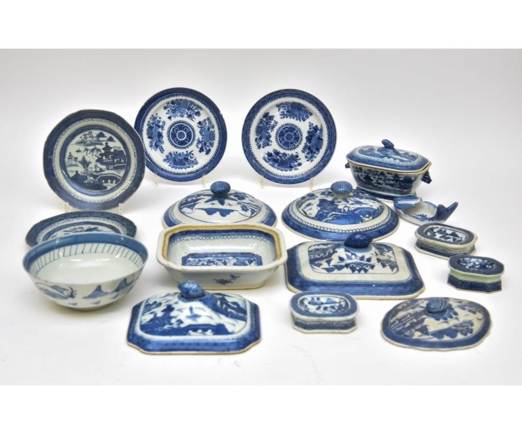 Chinese Canton tableware to include