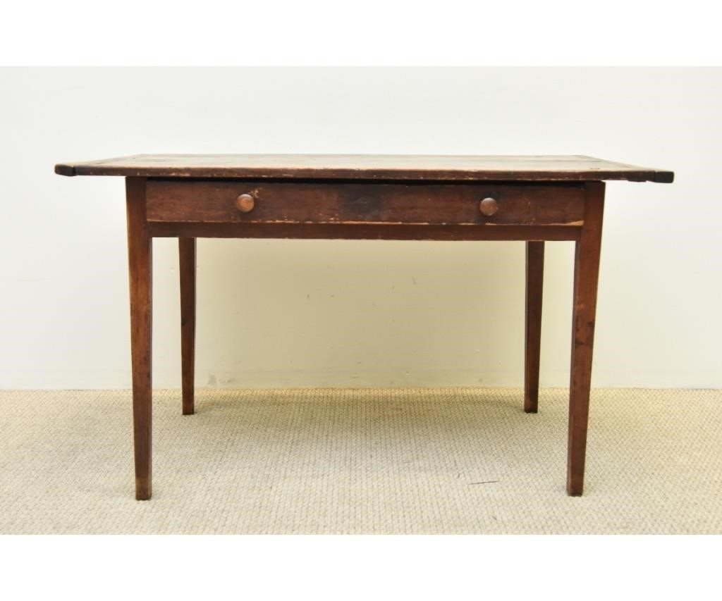Country pine table, early 19th