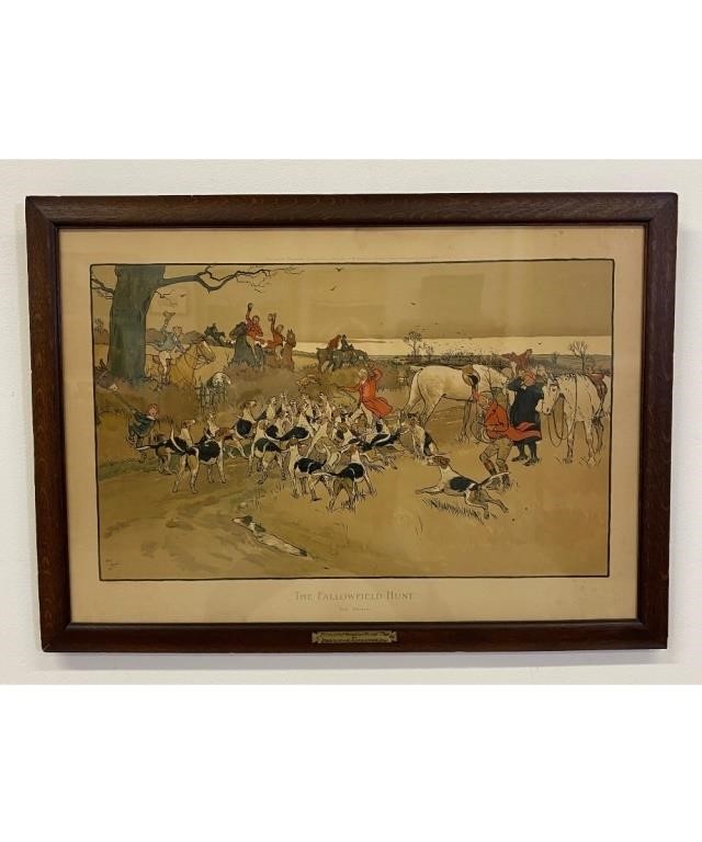 Cecil Aldin 1870 1935 hunt print 28b0a6