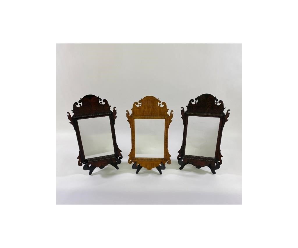 Pair of Chippendale style paint 28b0fd