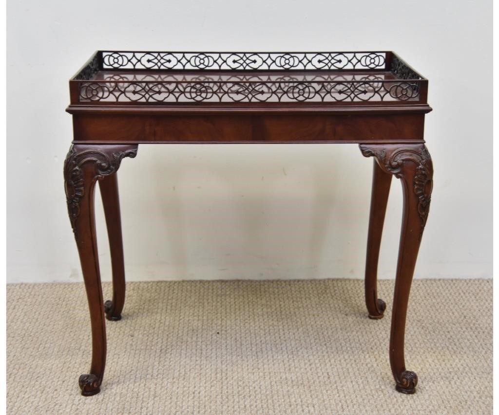 Chippendale style rectangular mahogany 28b118