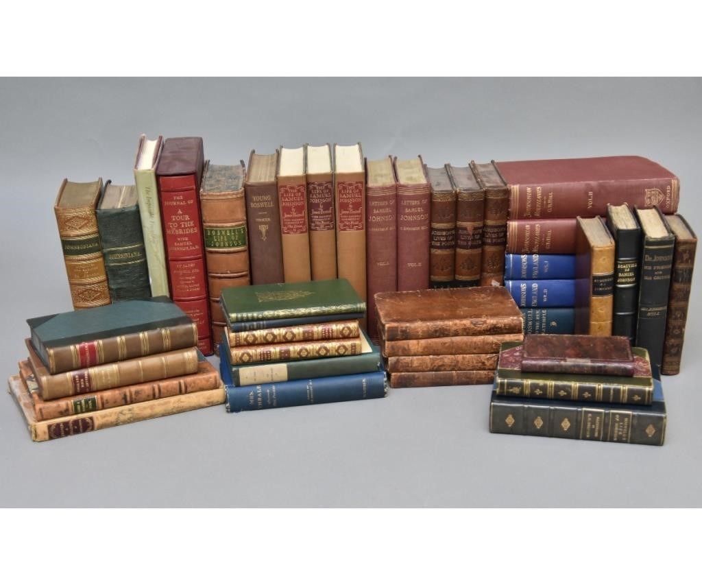 42 volumes to include "Johnsoniana",