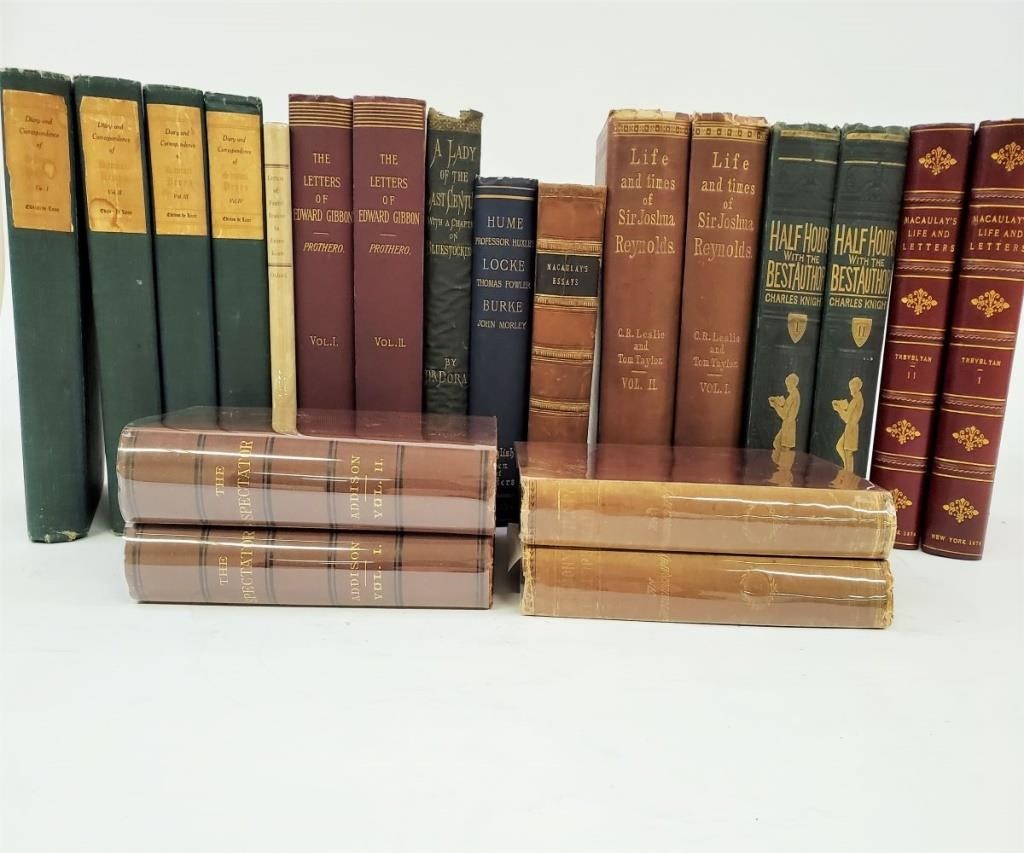 20 volumes to include An Autobiography  28b319