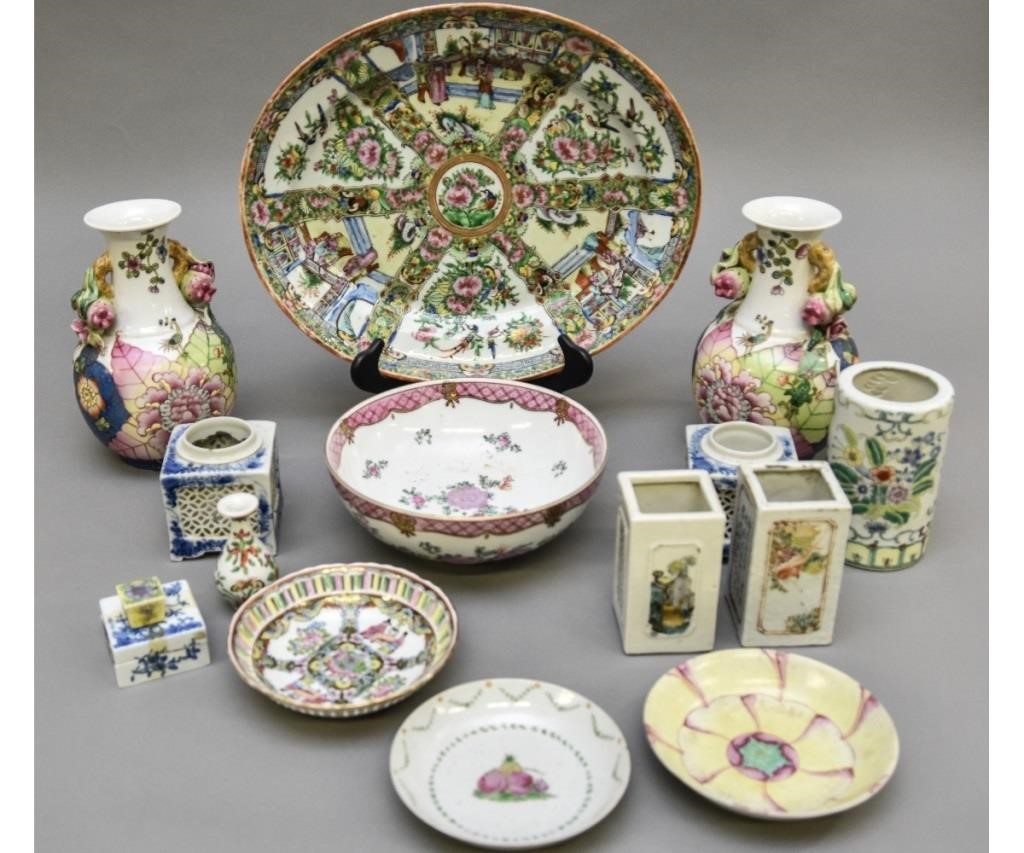 Chinese porcelain oval platter
