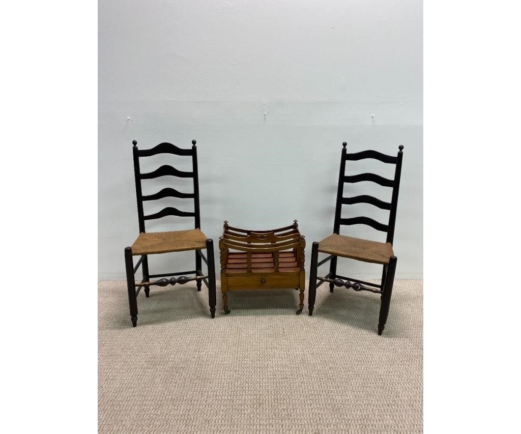 Pair of Delaware Valley four slat 28b430