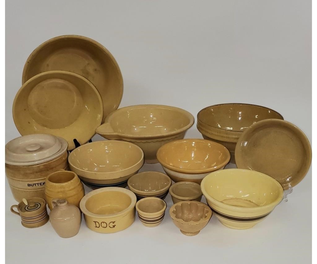 Yellowware to include mixing bowls,