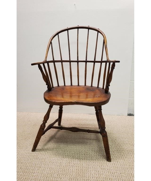 Windsor sackback armchair, early