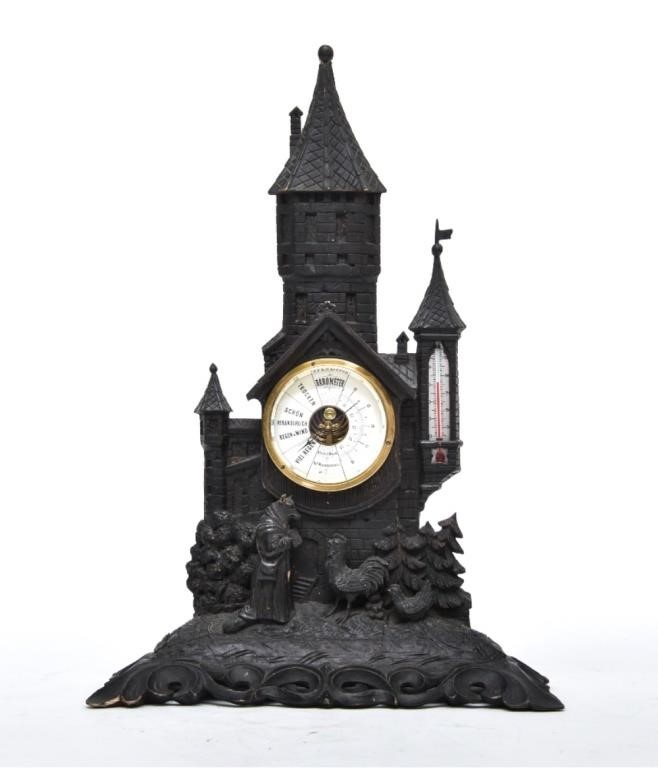 Black Forest carved castle form