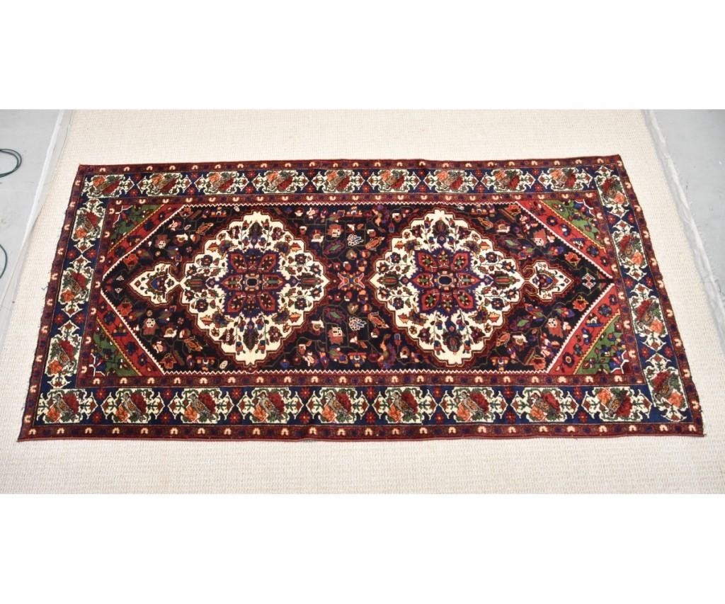 Colorful Kashan center hall carpet
10'-9"