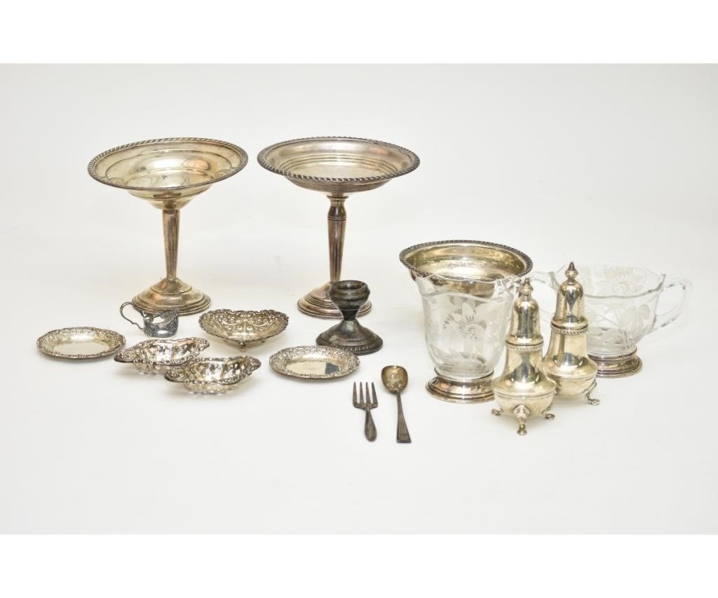 Sterling silver tableware to include 28b749