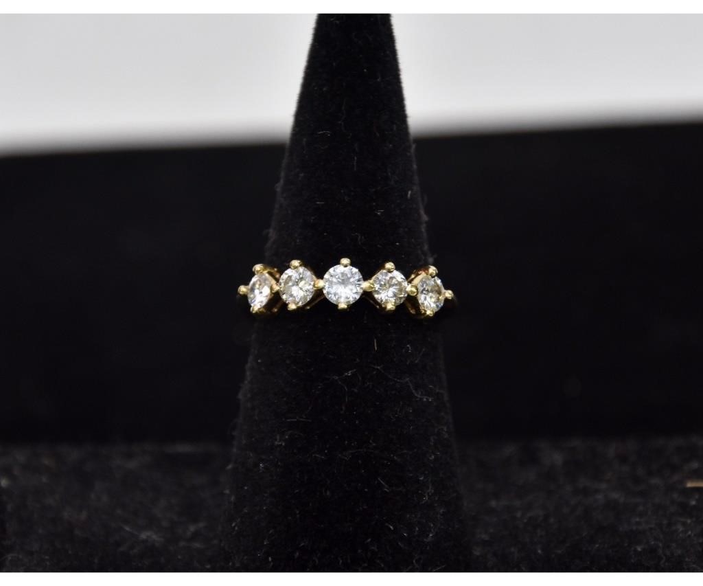 14kt gold ladies diamond ring with 28b7bc