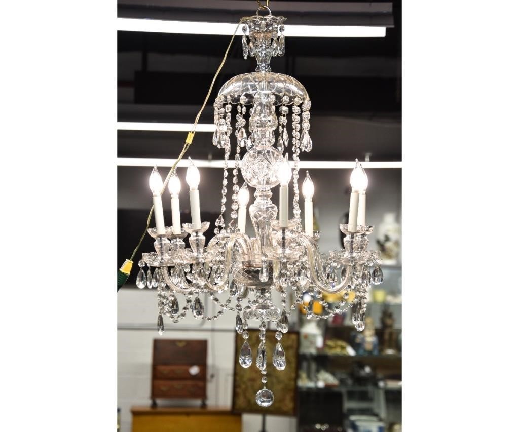 Crystal chandelier with eight arms 28b7c6
