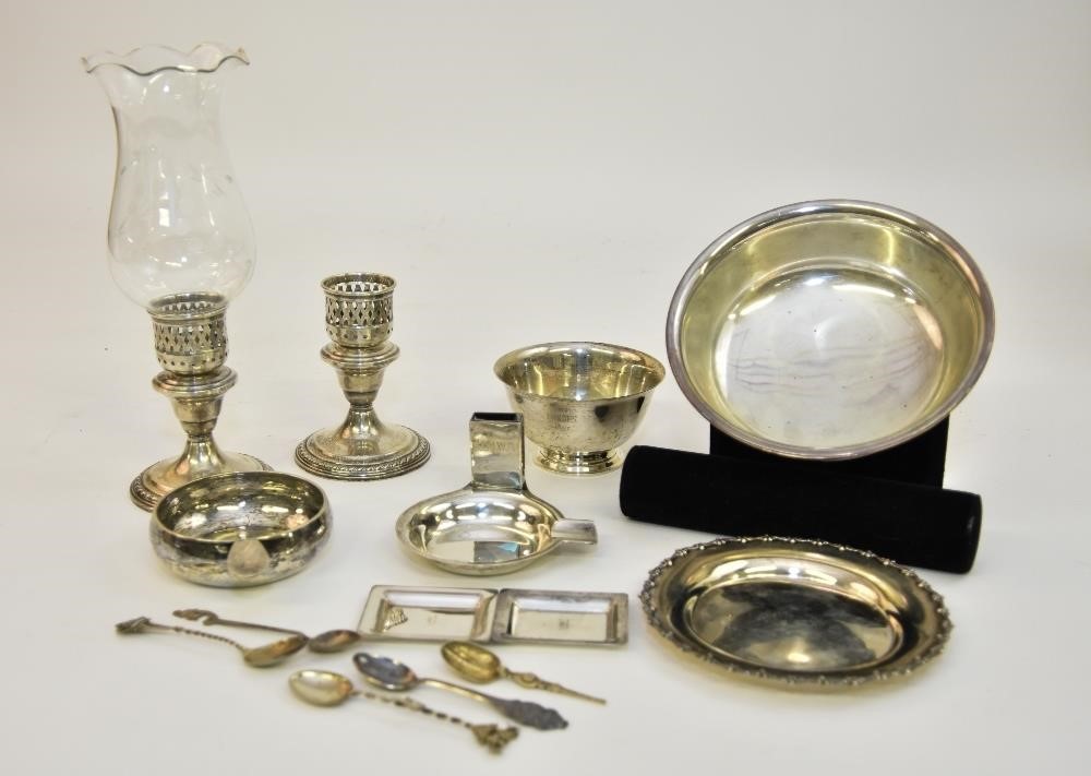 Grouping of sterling silver tableware 28b7f4
