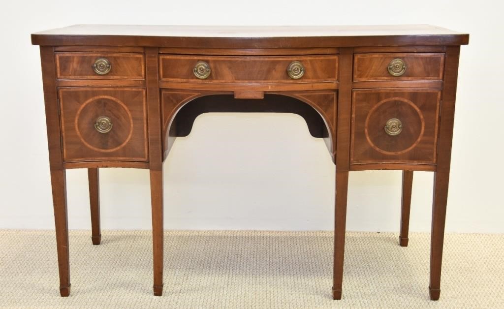 English Hepplewhite style mahogany