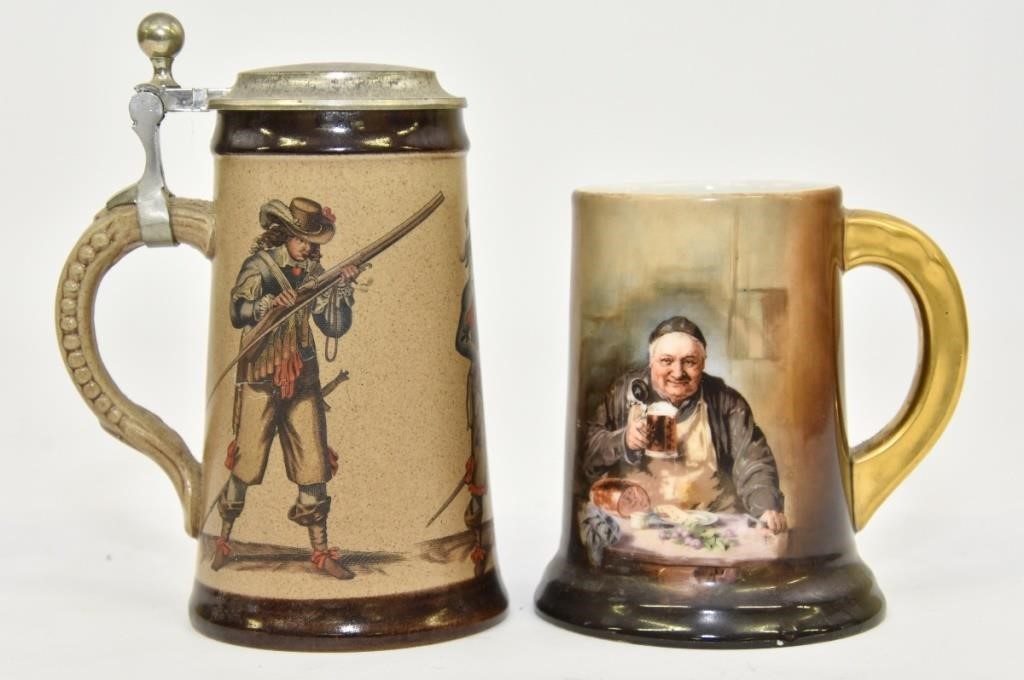 Limoges Stein decorated with a 28b89a