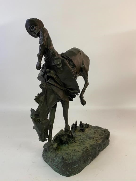 Frederick Remington bronze sculpture 28b920