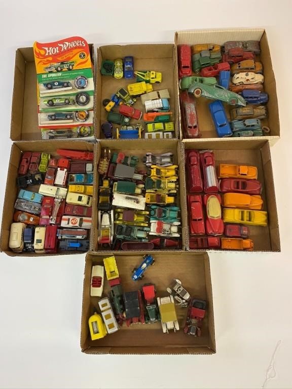 Grouping of Matchbox, Tootie cars,