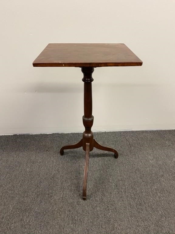 Cherry candlestand, circa 1790
29.5"h