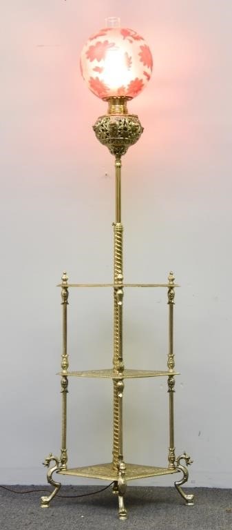 Brass adjustable piano oil lamp  28b9a6