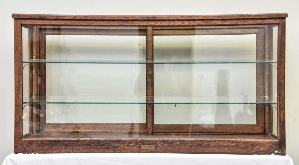 Oak table top cigar display case 28ba18