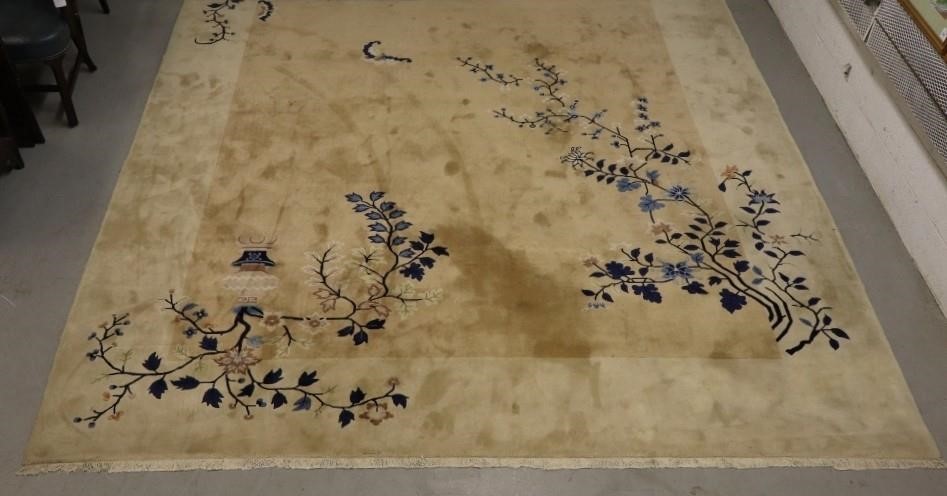 Chinese Peking carpet with beige 28ba7c