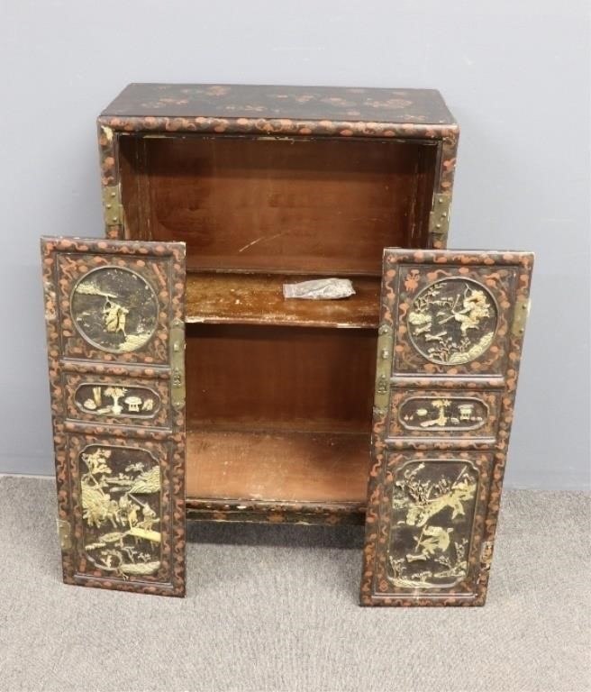 Chinese lacquer cabinet probably 28bac7