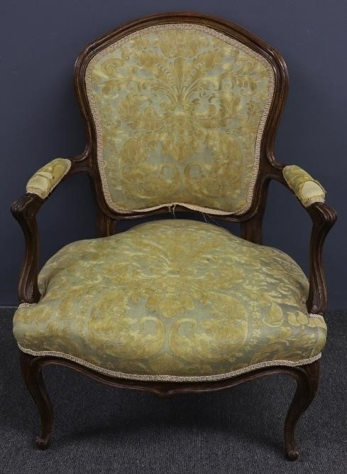 French fruitwood fauteuil armchair  28bbed