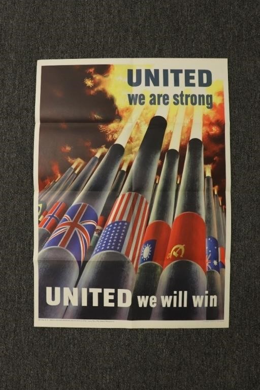 WWII poster by Koerner, OWI poster No