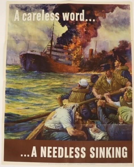 WWII poster Anton Otto Fisher,