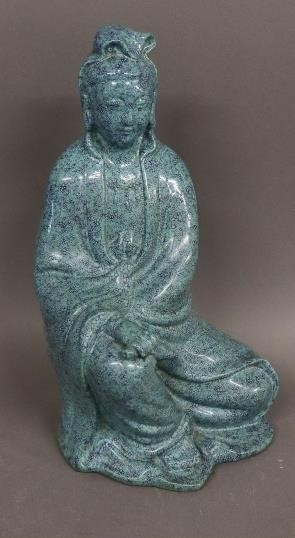 Chinese seated Qu Yin in Robin s 28bc0f