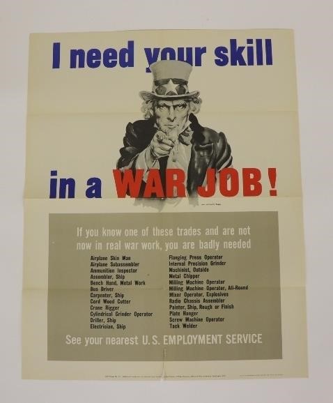 WW II poster by James Montgomery 28bc21