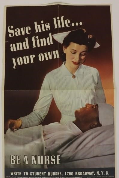 WW II poster 1943, 'Save a Life'
22"