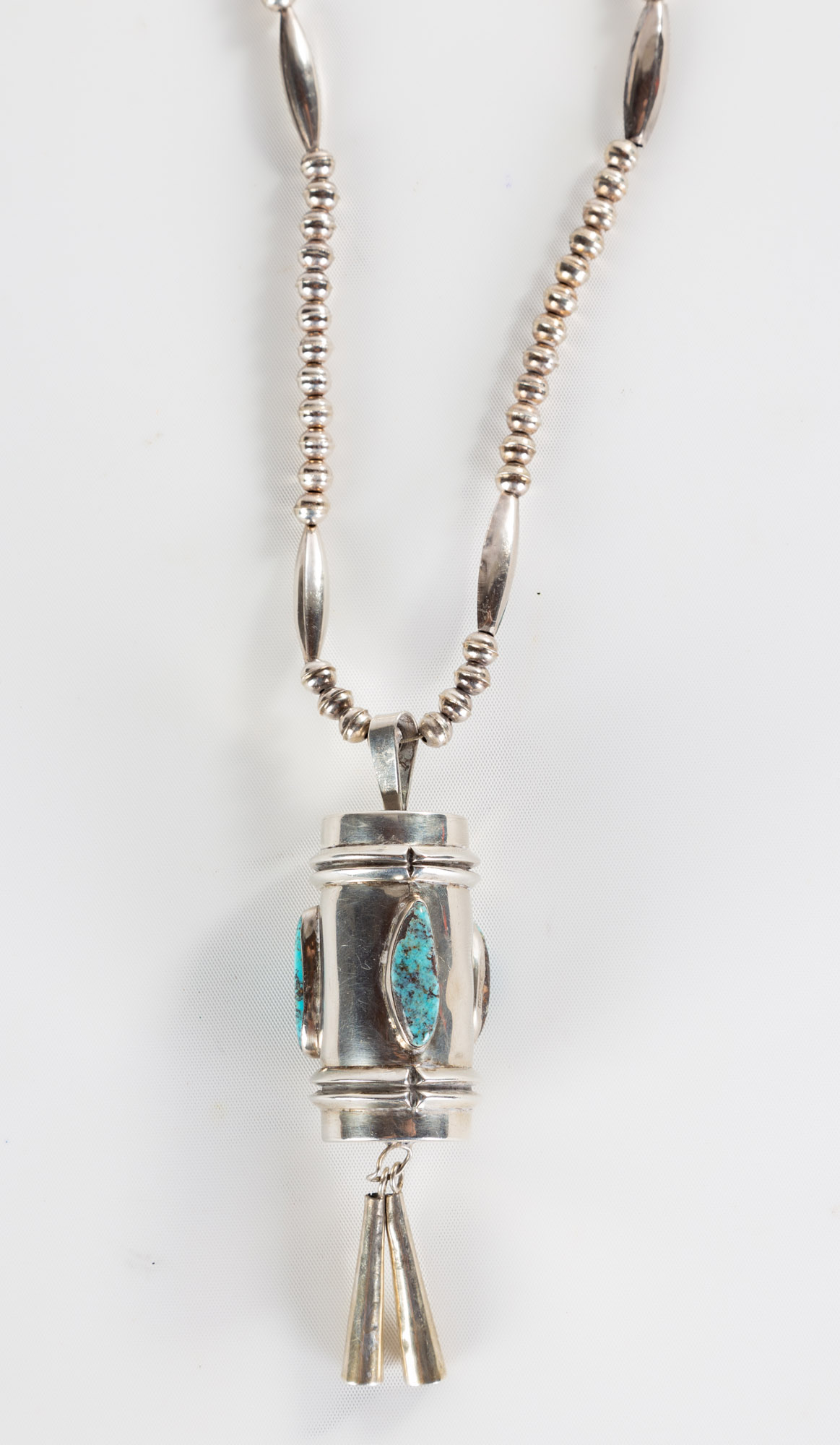 NAVAJO STERLING SILVER & TURQUOISE