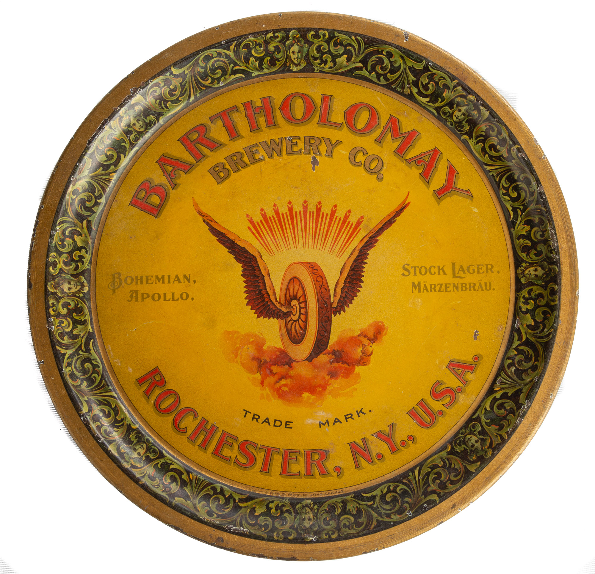 BARTHOLOMAY BREWERY CO., ROCHESTER,
