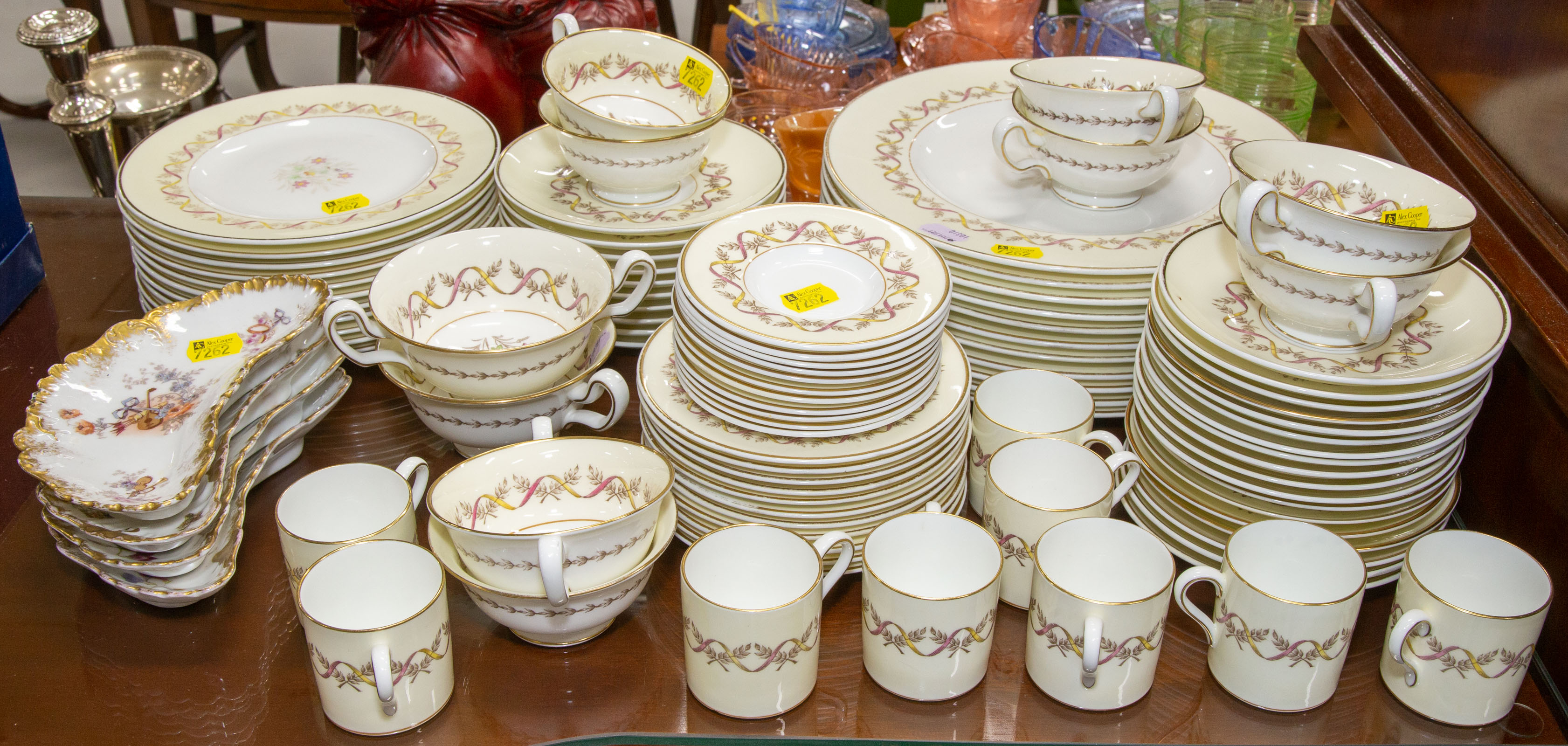 WEDGWOOD SANDRINGHAM PARTIAL DINNER 2896b1