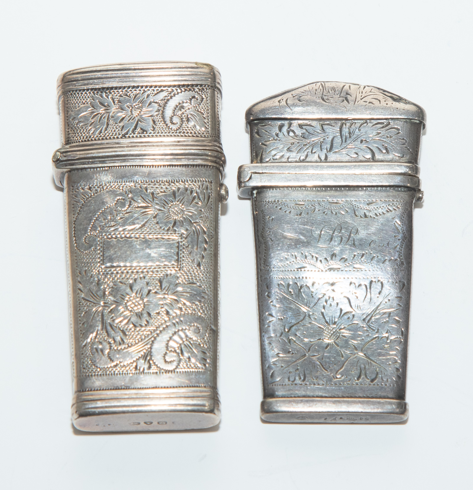 GEORGE IV & VICTORIAN SILVER-CASED