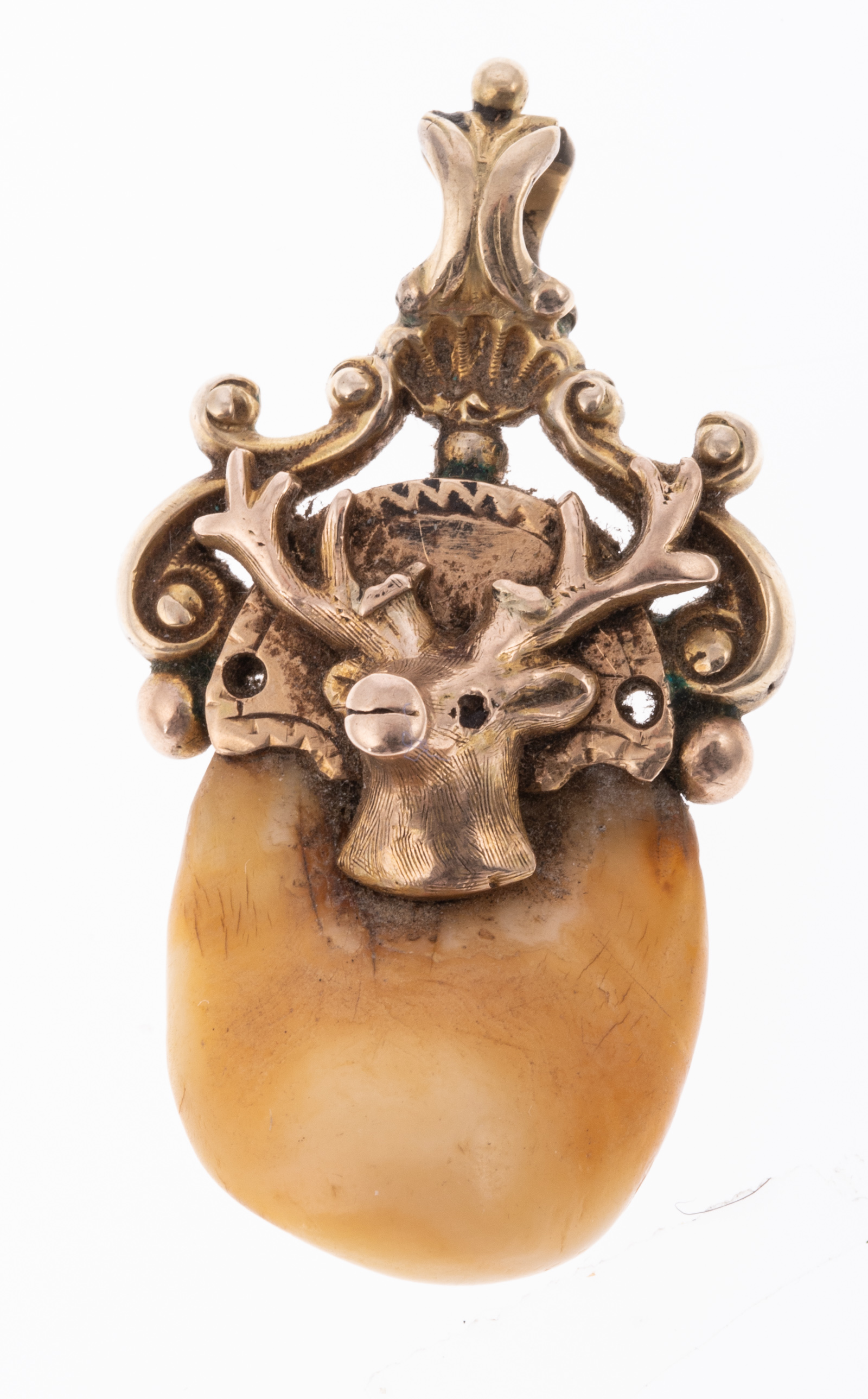 ELKS TOOTH PENDANT B P O E Marked 2897a6