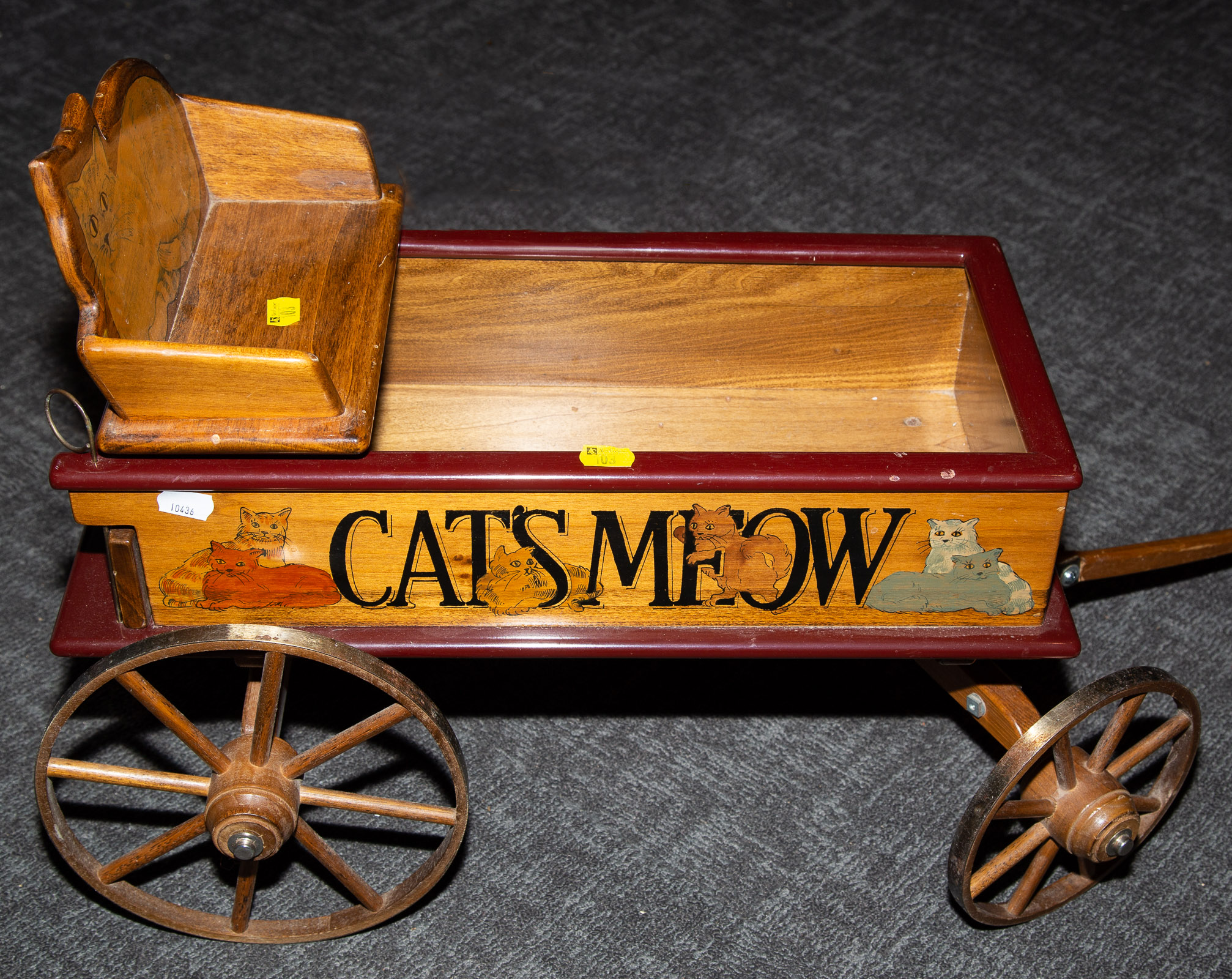 PRIMITIVE STYLE CATS MEOW WAGON 289864