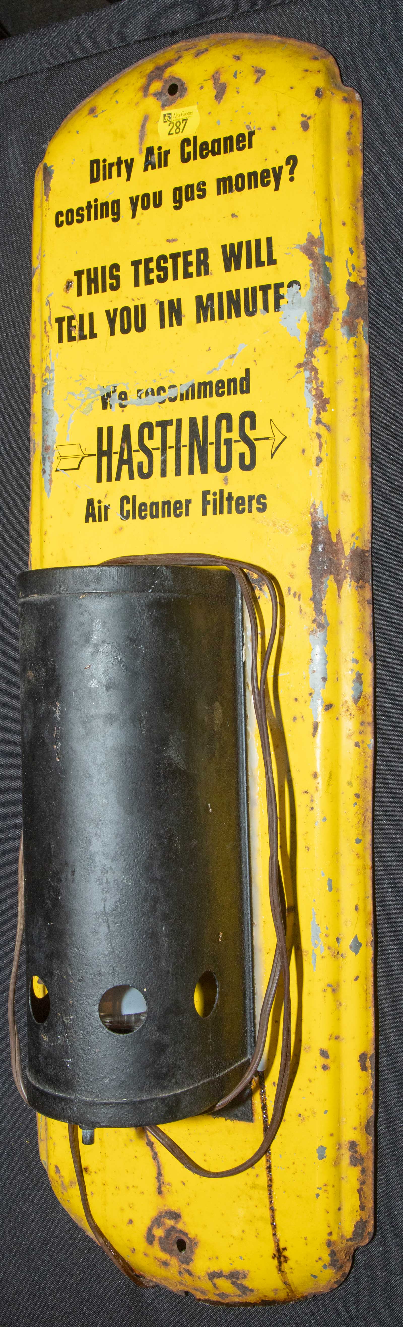 HASTINGS AIR CLEANER FILTER TESTER 2899c3