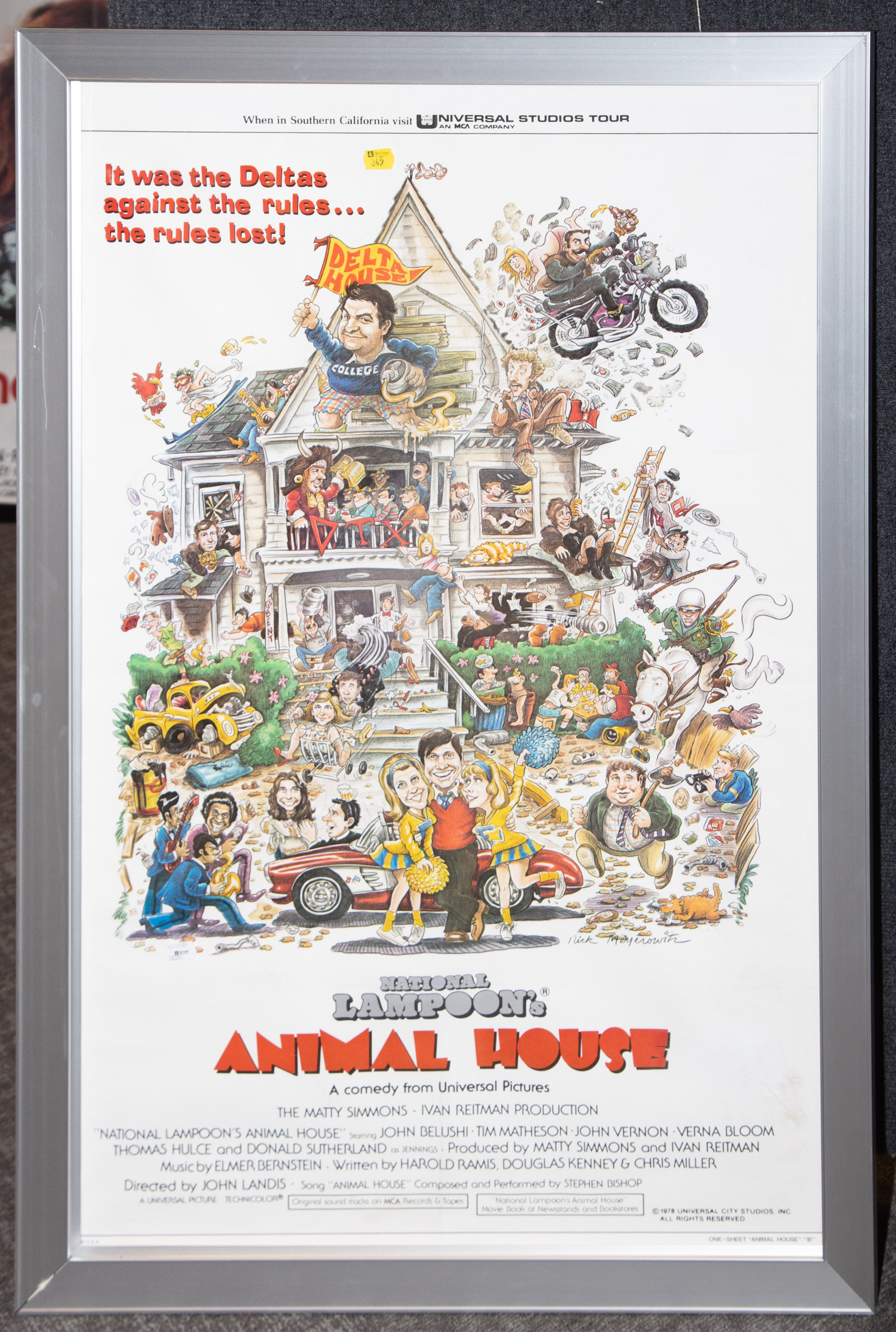 ANIMAL HOUSE MOVIE POSTER Staring 289a2b
