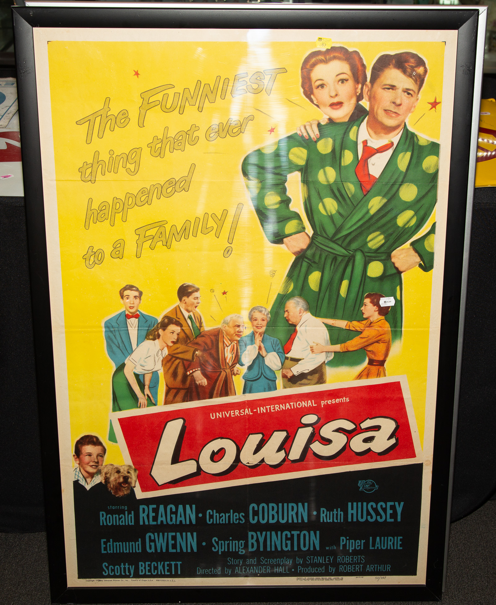 LOUISA MOVIE POSTER 1950; Ronald Reagan,