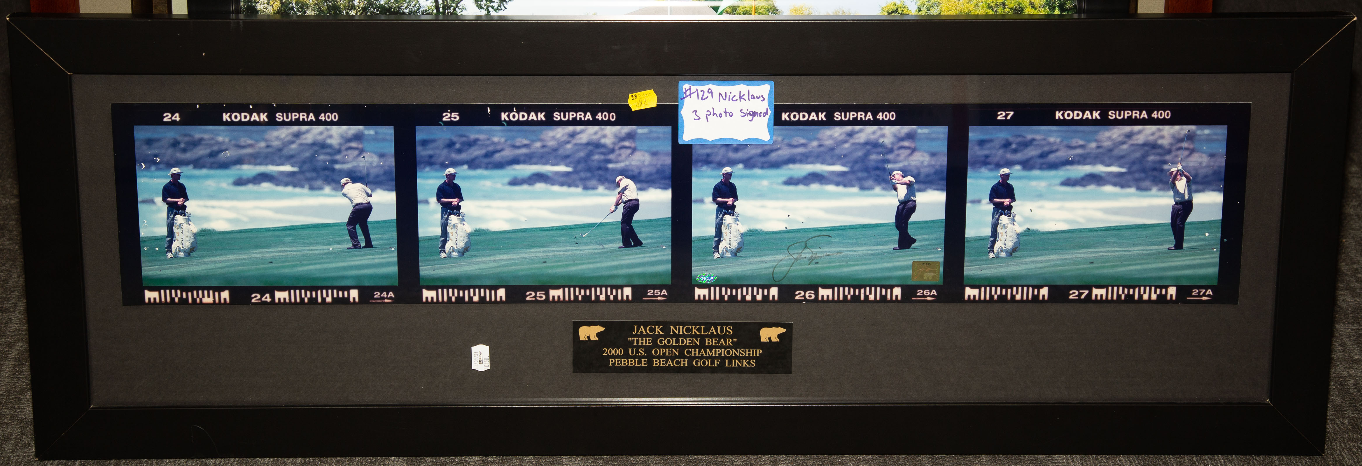 JACK NICKLAUS FRAMED PHOTO MONTAGE 289a57