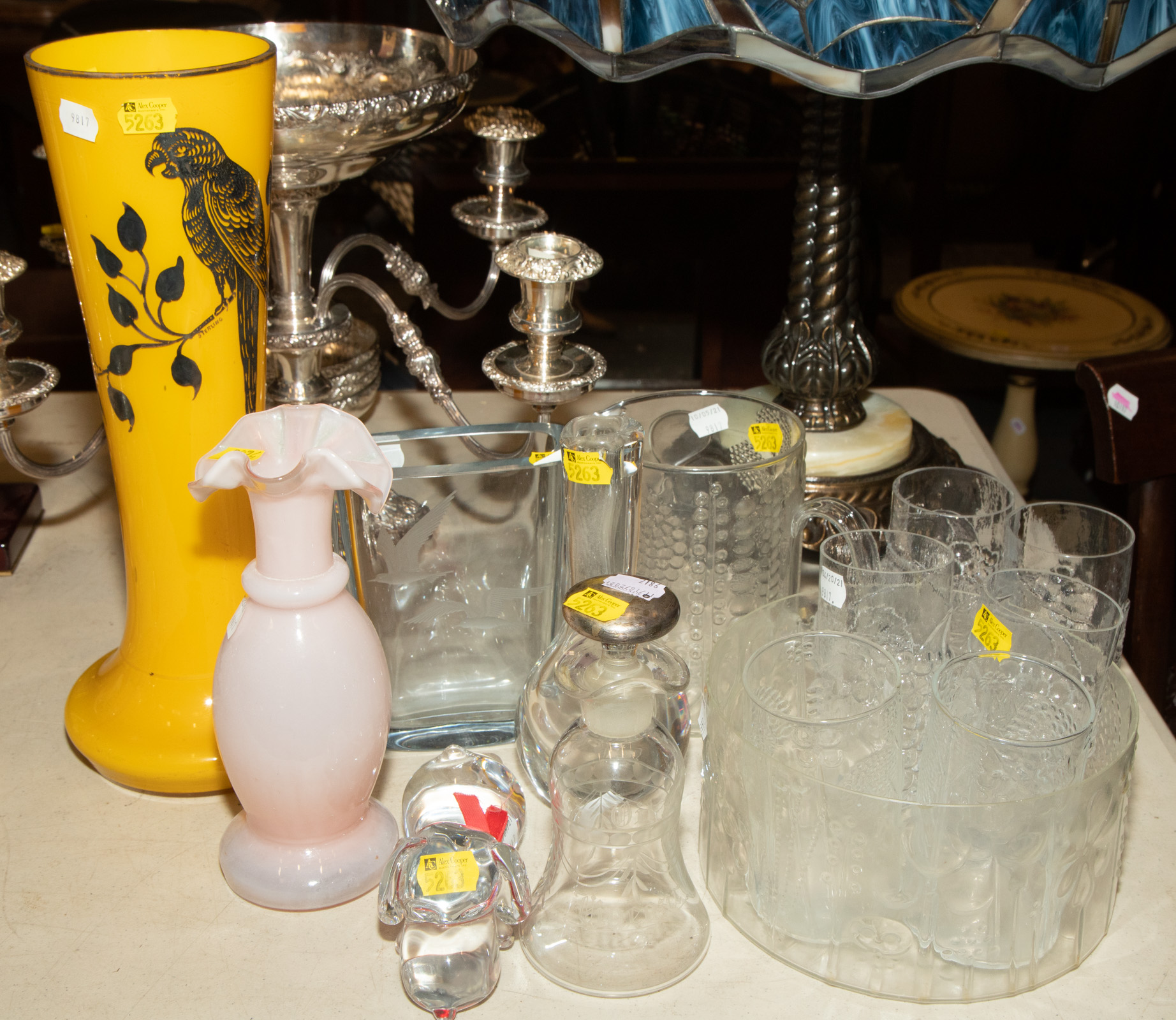 ASSORTED GLASS ITEMS Includes Orrefors 289c96