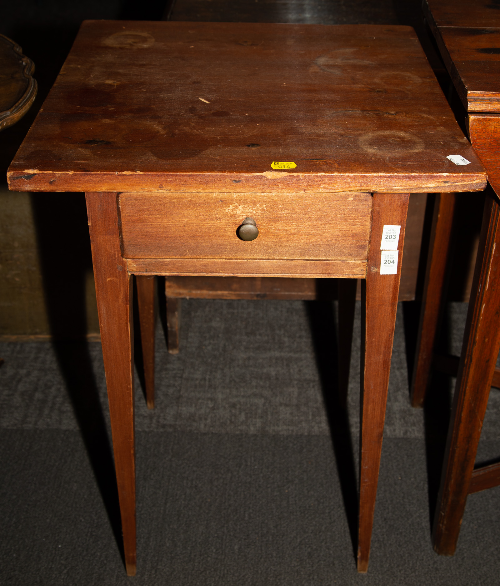 AMERICAN VERNACULAR POPLAR ONE DRAWER 289cef