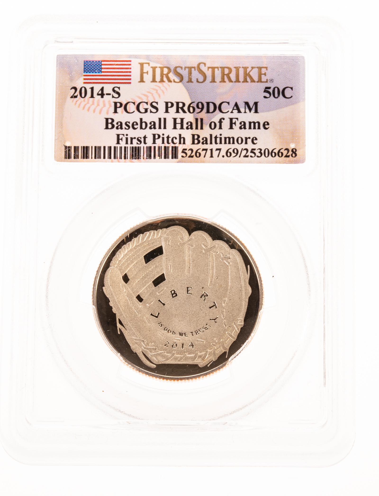 2014-S BASEBALL HALL OF FAME PCGS