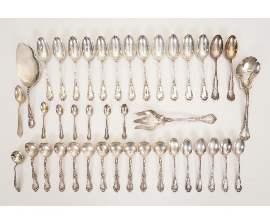 Sterling silver flatware, various