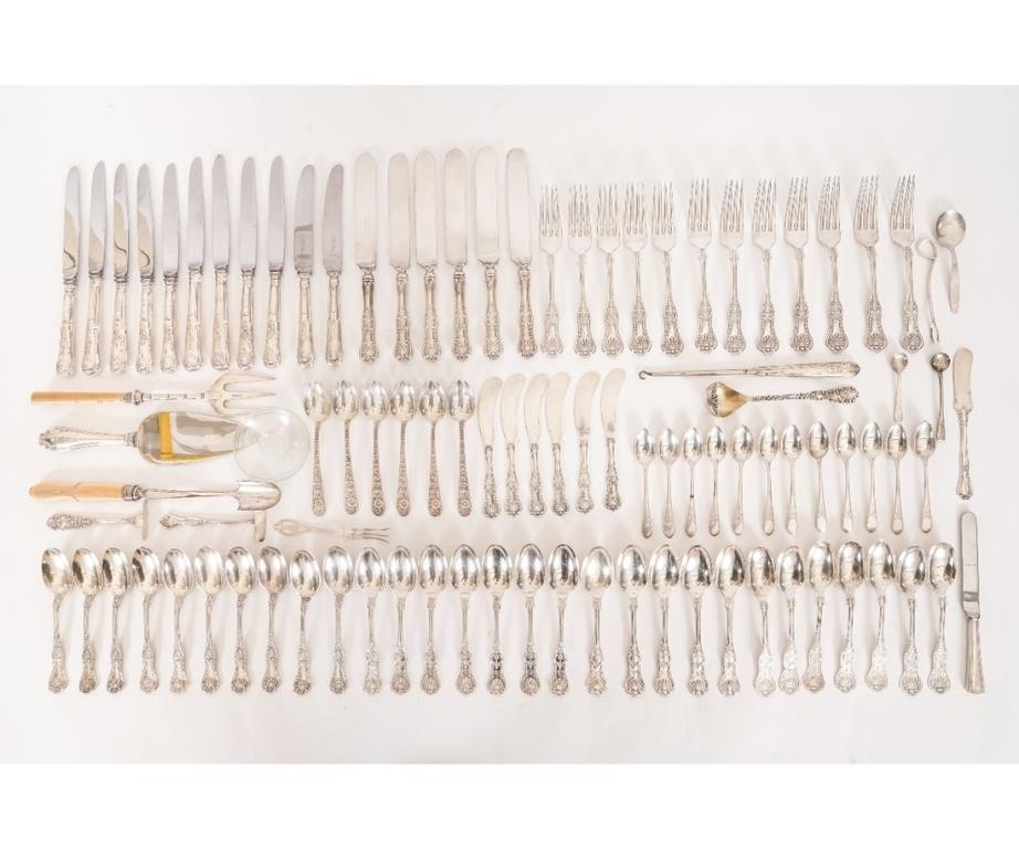 Sterling silver flatware in the